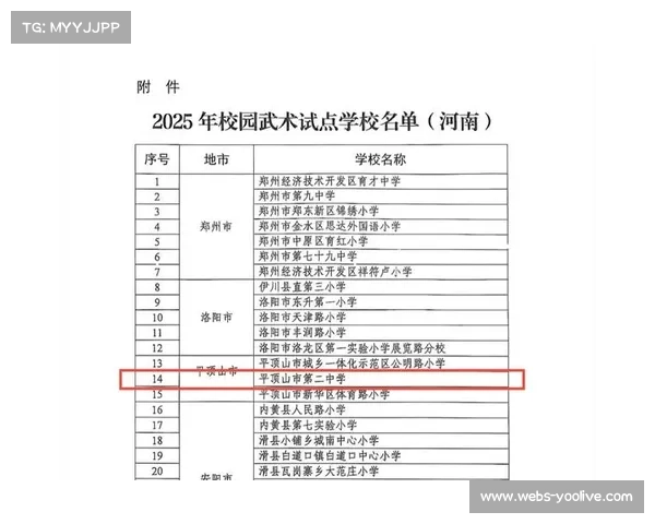焦作推进体教融合，9校入选武术进校园试点